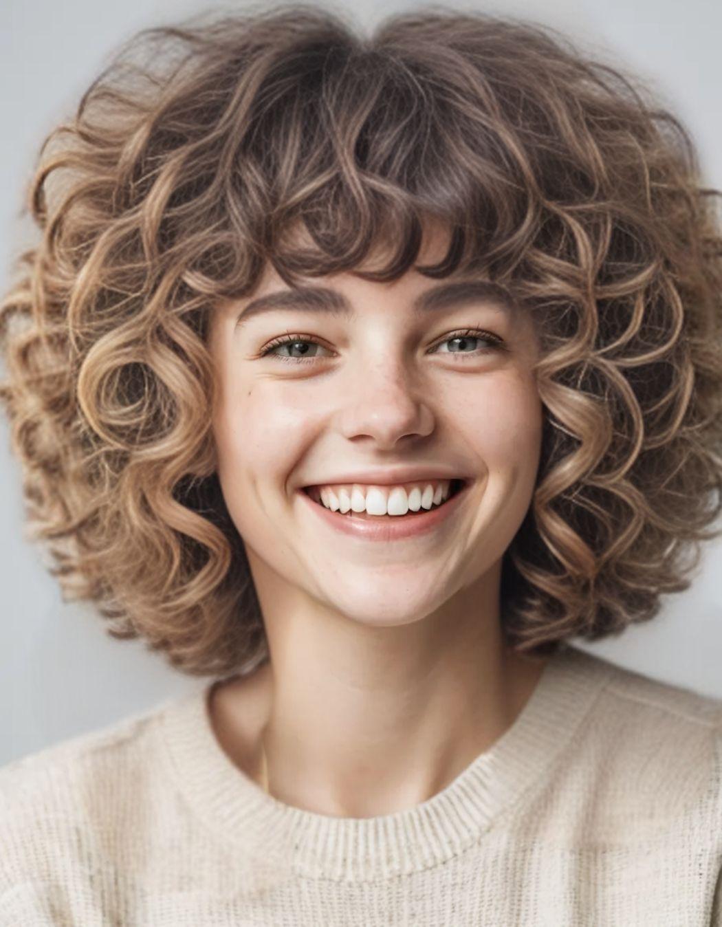 Curly Bob Hairstyle