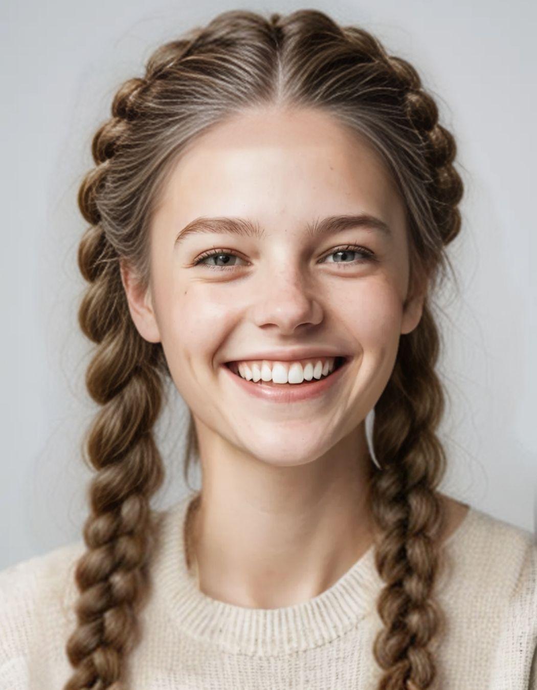 Twin Braids Hairstyle