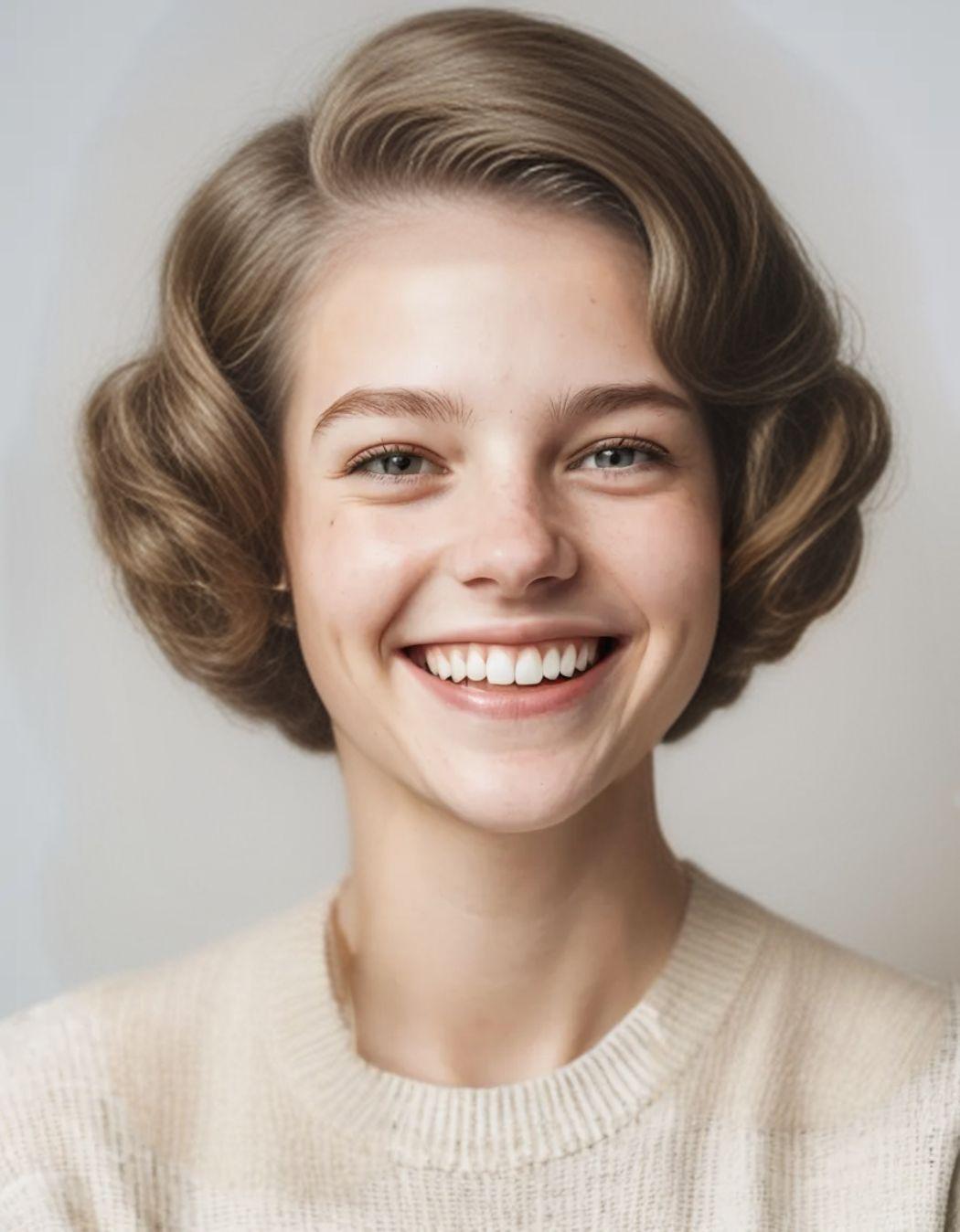 Wavy French Bob Vibes from 1920 Hairstyle